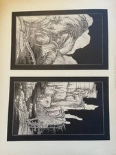 Les Laques du Coromandel vintage litho set 1922