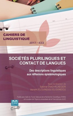 Sabine Diao Klager (u. a.) | Sociétés plurilingues et contact de langues | Buch