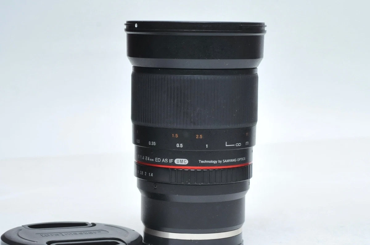 Samyang f/1.4 Camera Lenses 24mm Focal for sale | eBay