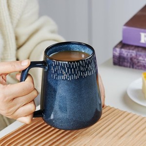 best dog dad mug extra large Mother's Day Gifts, Dog Mom Dog Dad Cat Mom Cat Dad 3D Inflated Mug, Personalized Ceramic Mug, Gift For Pet Lovers, Two-tone / Black / 11 oz main image 1