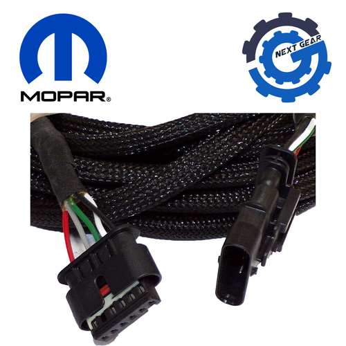 New OEM Mopar Tow Trailer Wiring Cable w/ Connectors 68382532AB - Picture 5 of 7