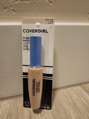 New COVERGIRL Clean Matte Concealer, 105-110 Fair, 0.32 fl oz, Full Coverage