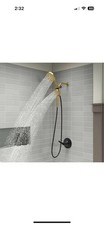 Kohler Prone 3-In-1 Combo GOLD Vibrant Brushed REC31657-G-2MB-