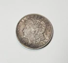 1921 Morgan Silver Dollar No Mint Mark Philadelphia 90% Silver Coin - Nice Tone