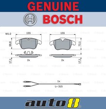 Bosch Front Brake Pads for Peugeot 508 1.6 Thp W2 1.6L Petrol 5GZ 2014 - On