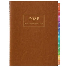 2024 Weekly Appointment Book & Planner - Large 2024 Daily Hourly Planner, 