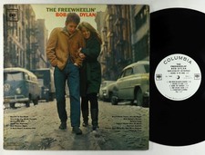 Bob Dylan - The Freewheelin' Bob Dylan LP - Columbia 2-Eye Mono VG++ PROMO