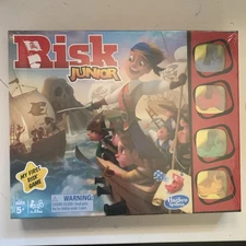 New Risk Game Junior game by Hasbro Gaming 2-4 players age 5+ Sealed