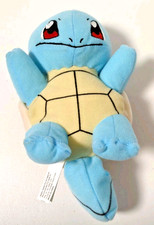 SQUIRTLE POKEMON Plushie Stuffed Toy 9 Cute Toy Factory 2022 Blue Very Clean