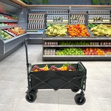 Carrello Pieghevole Con Ruote Carrello Spiaggia Campeggio Carrello Manuale Pieghevole Resistente