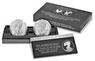 2021 American Eagle Reverse Proof Siver 2 Coin Set Designer Edition 21XJ / OGP — photo 1