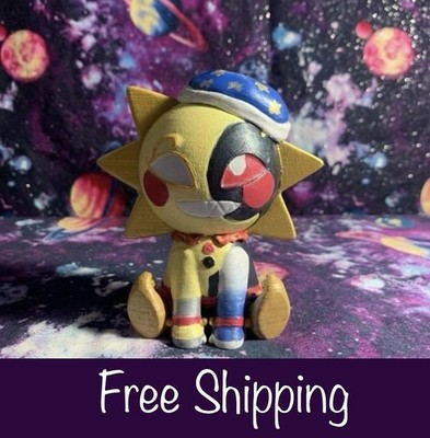 Painted Five Nights at Freddy s Security Breach Eclipse PLA  Plush  Figure