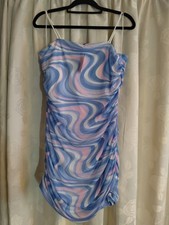 SELECT SPAGHETTI MARBLE MESH BODYCON DRESS - SIZE 18 - BNWT - PTSA £19.99