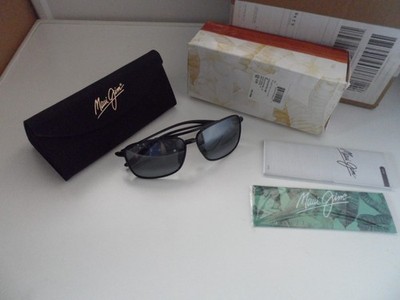 Sonnenbrille Maui Jim Kaupo Gap 437-02 polarisierte Gläser MIT Maui Jim Etui NEU