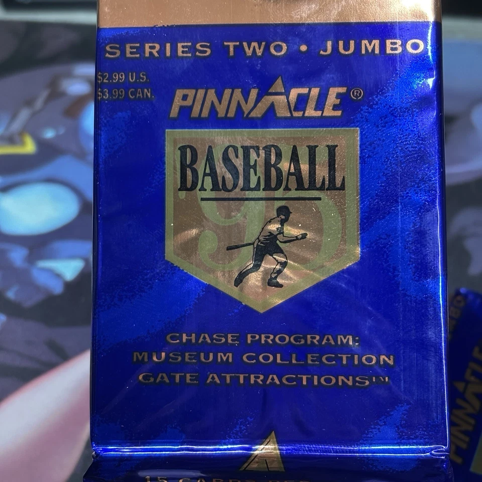 Pinnacle Baseball Series II 1995 Jumbo Lote de (5) paquetes sellados Foto 2 de 4