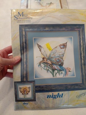 Lanarte Maria van Scharrenburg NIGHT Fairy Counted Cross Stitch Kit 23008