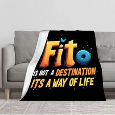 Durable Soft  Warm Flannel Blanket - Cozy Orange  Yellow Butterfly Design