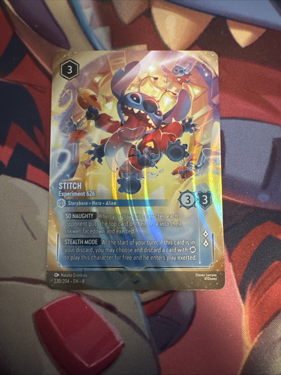 Stitch - Experiment 626 (Enchanted) 220/204 Reign of Jafar Holo