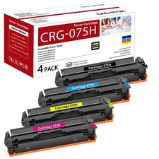 4PK 075H High Capacity Toner Cartridge for Canon ImageCLASS LBP646CDW MF665CDW