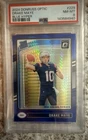 2024 Panini Donruss Optic - Rated Rookie Drake Maye #229 Blue Hyper Prizm (RC)