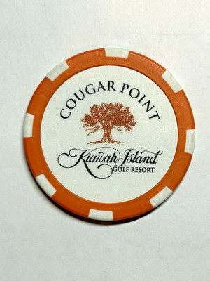 Kiawah Island Golf Resort Poker Chip - Cougar Point