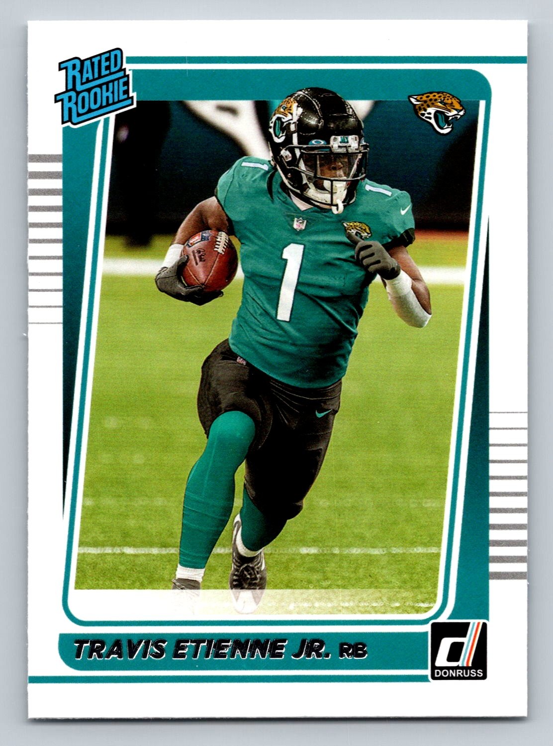 Travis Etienne Jr. 2021 Donruss #258 Rookie Jacksonville Jaguars