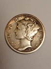 1928 (P) Winged Liberty Mercury Dime 90% Silver 10c US Coin Fine