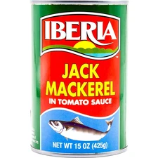Jack Mackerel in Tomato Sauce, 15 Ounce