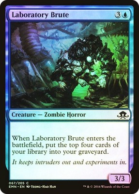 MTG FOIL Laboratory Brute  - Eldritch Moon #067