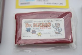 Dr. Mario Gameboy Advance GBA Famicom Mini Series Complete in Box from Japan
