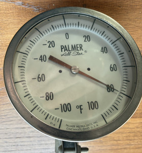 PALMER ALL STAR BIMETAL 5IN THERMOMETER...