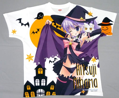 美浜羊 T-Shirt White L Size Natsuyume Nagisa Japan