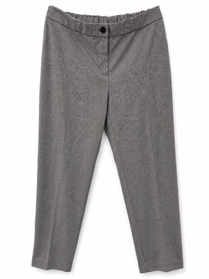 NWT Persona Marina Rinaldi Max Mara Houndstooth Knit Pull on Pants Italy