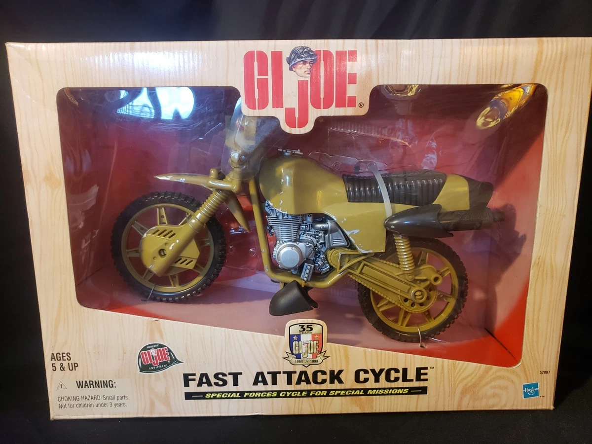 G.I. Joe Military & Adventure 1:6 Motorbike Action Figures for
