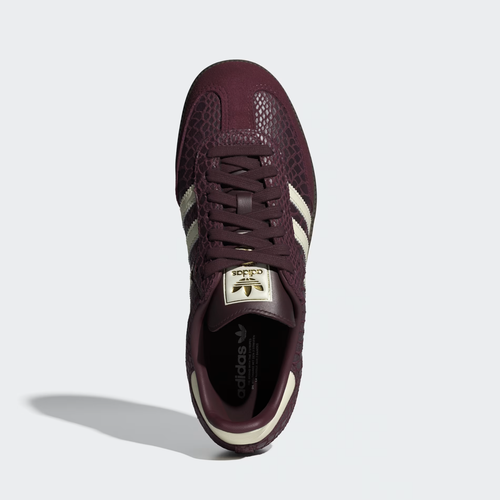 Adidas Samba OG Maroon Snakeskin IH3979 Echtleder Sneaker NEU - Bild 2 von 9