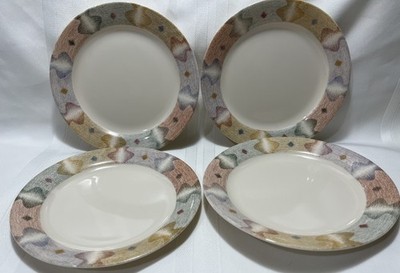 4 Salad Plates Corning Corelle Mirage 7.25'' VINTAGE