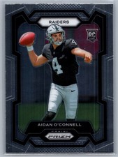 2023 Panini Prizm AIDAN O'CONNELL Rookie Card (RC) RAIDERS #360. rookie card picture