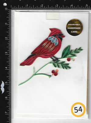 1  QUILLED  Christmas  Card