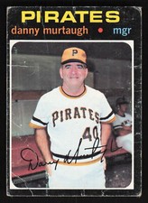 1971 Topps #437 Danny Murtaugh Card TCCCX