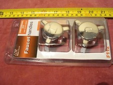 1837. Faucet Handles - 1 Pair Universal Fit F112