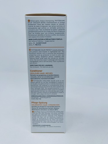 PHYTO PARIS Phytobaume Express Cond Color Treated, Highlighted Hair 5.0 oz NEW - Picture 3 of 5