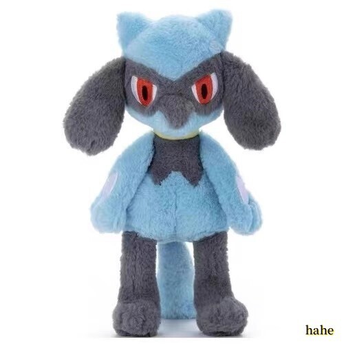 Lucario Riolu Plush Doll 30cm Stuffed Pillow Toy Anime Cartoon Plushie Gift New - Picture 1 of 8