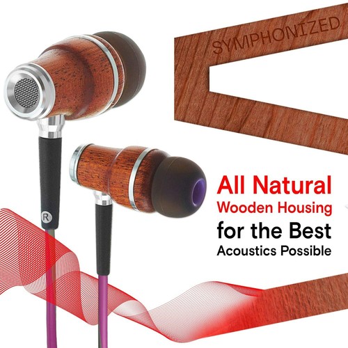 Symphonized NRG 3.0 In-Ear Wood Headphones Earbuds - Picture 40 of 43