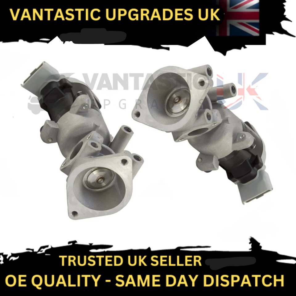 FITS LAND ROVER DISCOVERY 3 EGR VALVES LHS & RHS 2004-2009 2.7 TDV6 LR018323/24 - Image 2 of 4