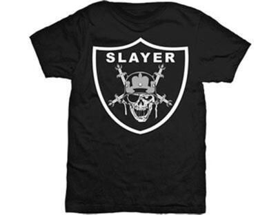OFFIZIELL LIZENZIERT - SLAYER - SLAYDERS T-SHIRT THRASH METAL HANNEMAN 