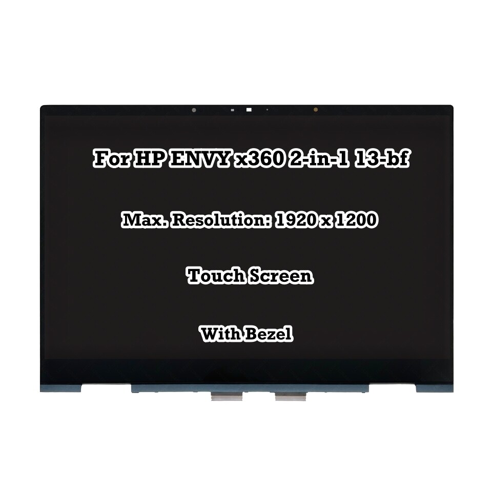 WUXGA Display LED LCD Touch Screen Digitizer Assembly for HP ENVY x360 13T-BF000