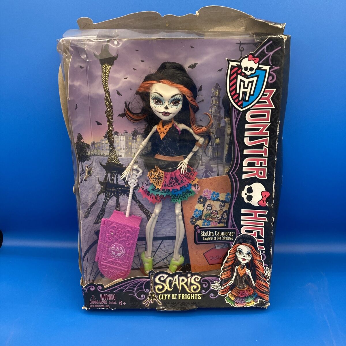 Boneca Monster High Mattel Skelita Calaveras