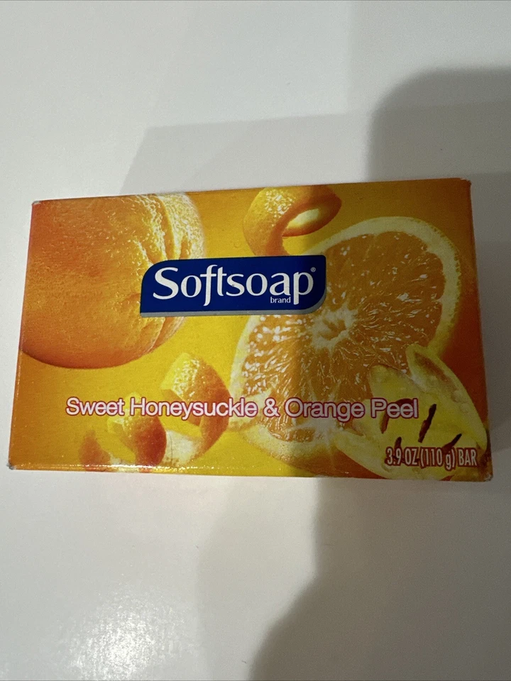 Softsoap Bar Soap Sweet Honeysuckle Orange Peel SingleFull Size Bar DISCONTINUED - Image 2 of 4