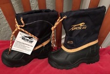 Artic Cat Kids SnowShower Boots Size 8 Color Black