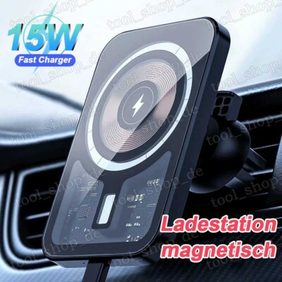 Handyhalterung Auto Mit Ladefunktion Qi Wireless Charger Kfz Handy Halterung
